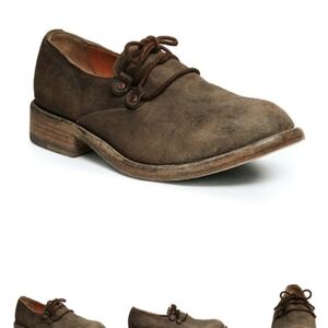 Peter Nappi Brown Leather Shoes (Articolo Fabio Uomo) Size 42